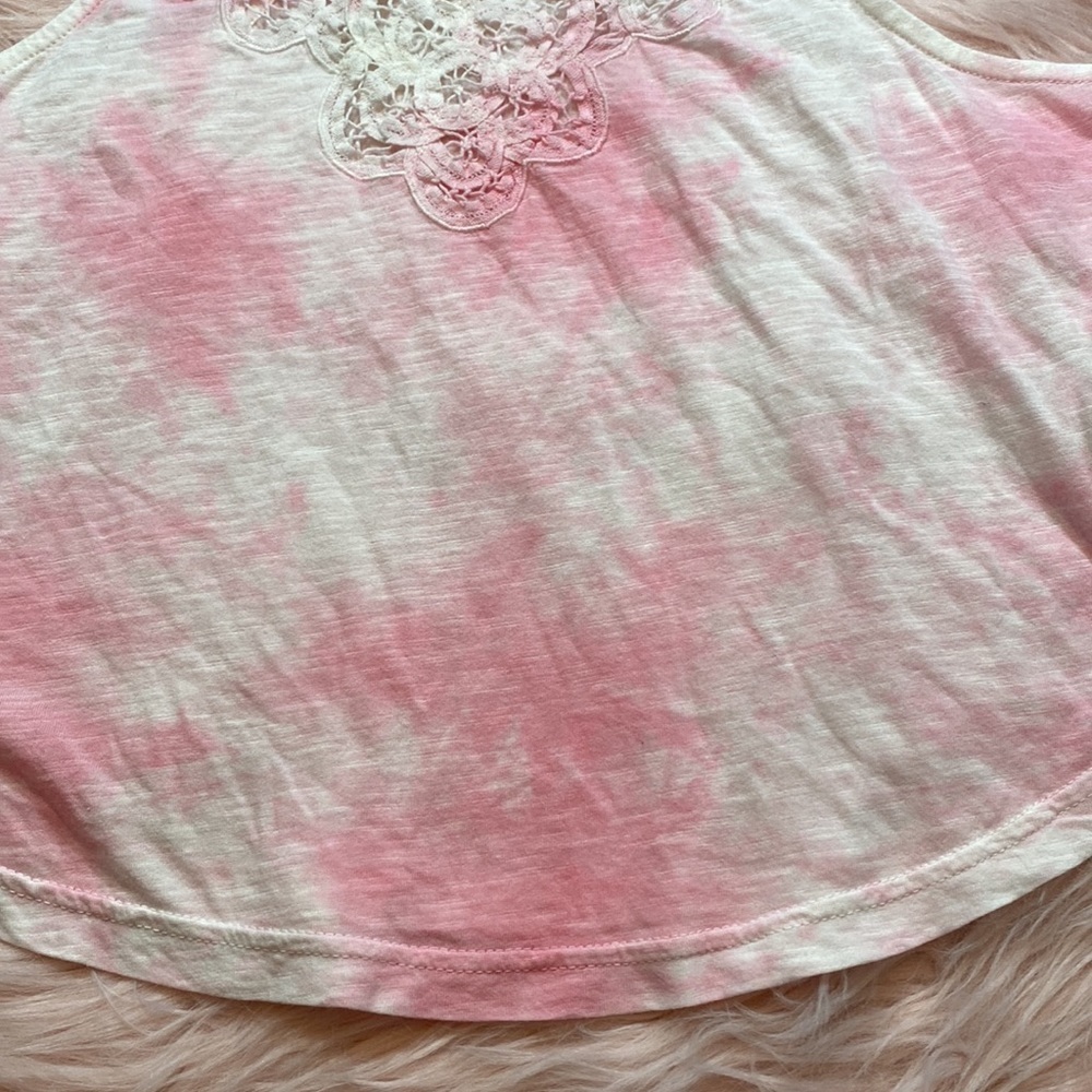 LoveShackFancy Fornina Tank in Pink Tye Dye sz S - Picture 8 of 11
